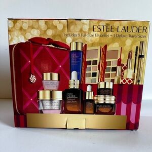 ESTEE LAUDER Holiday Blockbuster 29 Beauty Essentials Supreme Makeup Gift Set